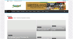 Desktop Screenshot of homeviewsenegal.com