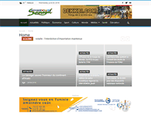 Tablet Screenshot of homeviewsenegal.com